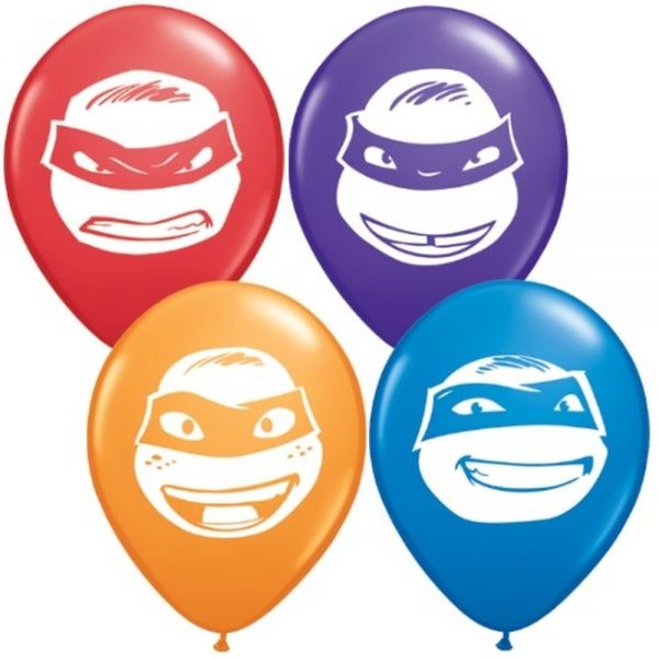 5" Ninja Turtles Balloons