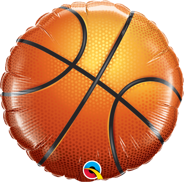 18" Basketball - Pkgd Balloons