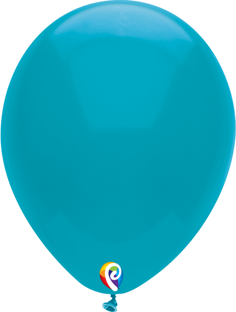 57082 – 12″ Funsational Turquoise (15ct) – Balloons N' More