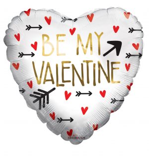 81404 - 18" Be My Valentine Hearts & Arrows