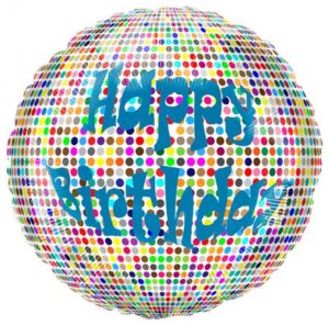 35805 - 18" Birthday Disco Ball