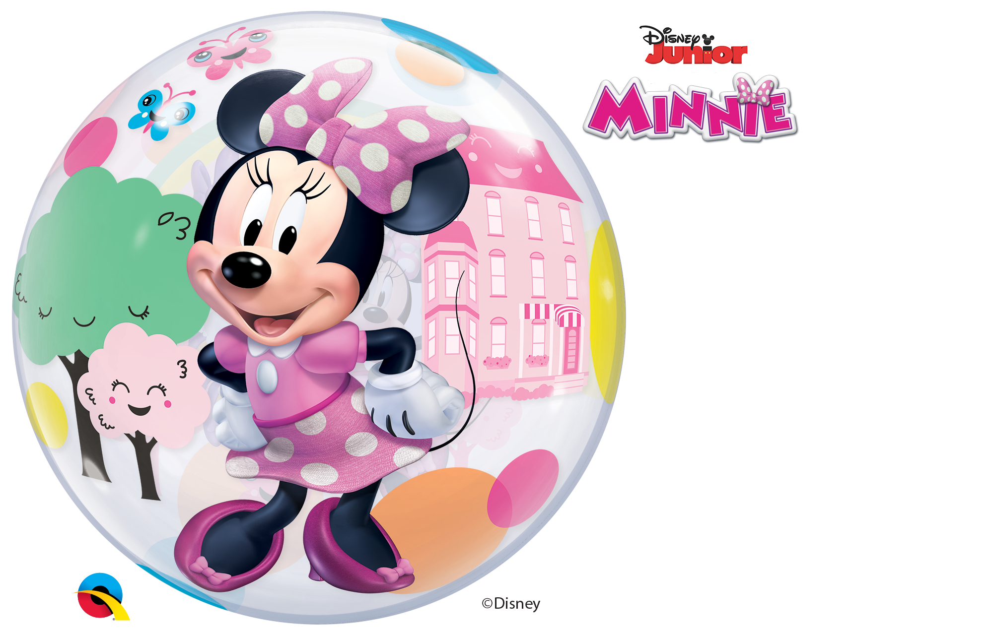 Ballon Bubble Minnie - Espace fete