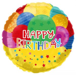 35813 - 18" Birthday Bunch of Balloons