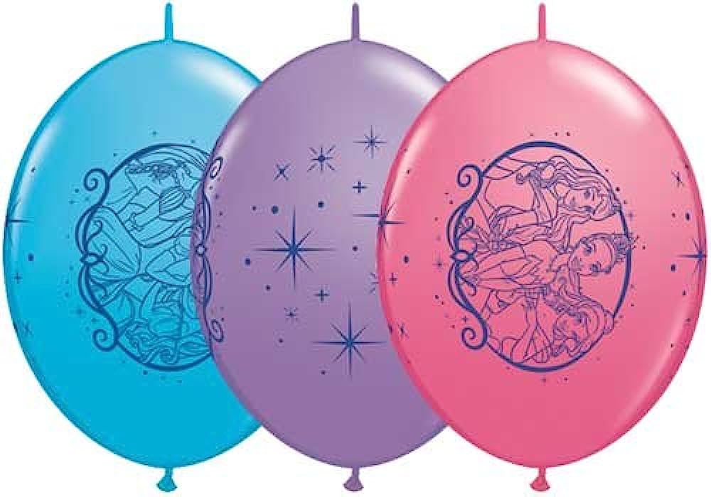 Qualatex 12 Inch Quick Link Standard Pale Blue Balloons 50ct