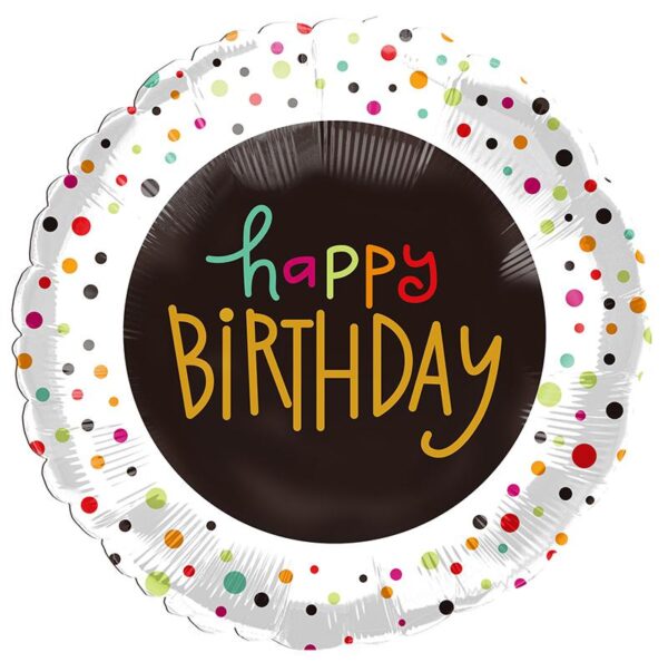 35836 - 18" Birthday Polka Dots