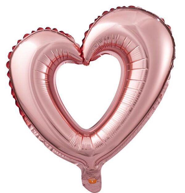 16310 - 40" Cut Out Heart - Rose Gold Jumbo