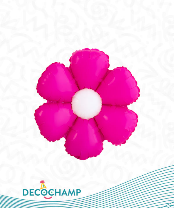 32288 - 16" Deco Flower - Fuchsia (4ct)