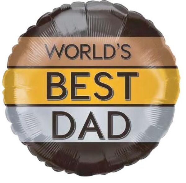 034031 - 18" Best Dad Fathers Day