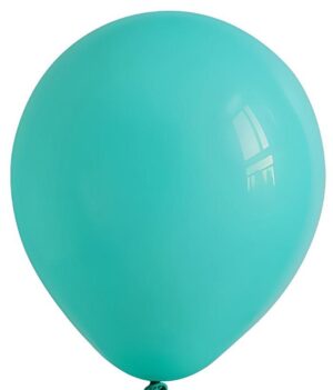 12113 - 12" Aqua/Teal (100ct) Budget Latex