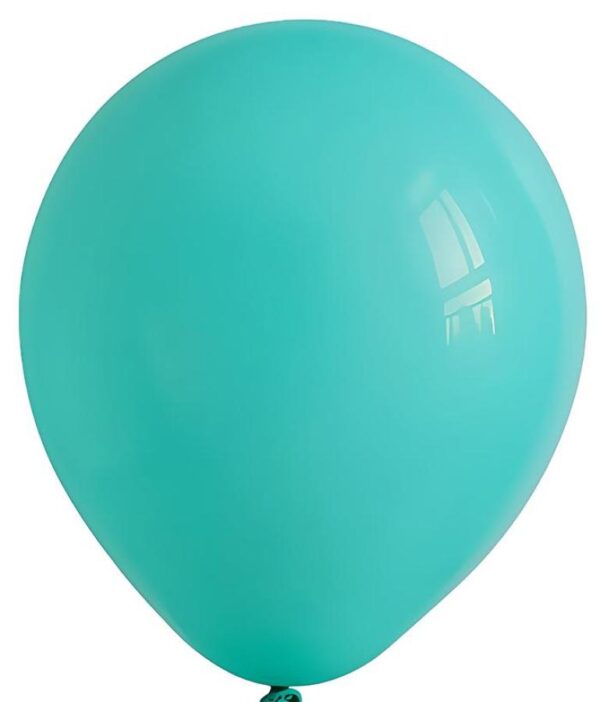 12113 - 12" Aqua/Teal (100ct) Budget Latex