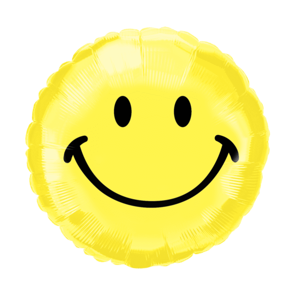 30500 - 9" Smile Face - Air Filled Only - Valved