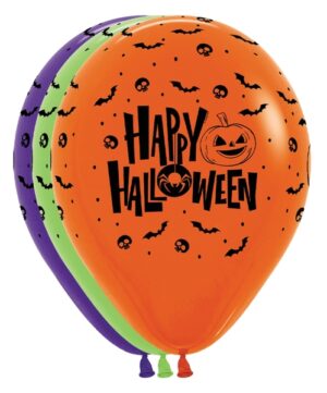 53460 - 11" Happy Halloween Night Asst (50)