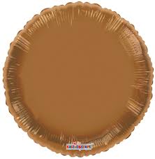 44935 - 18" Mocha Brown Round