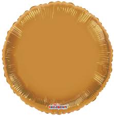 44942 - 18" Latte Brown Round