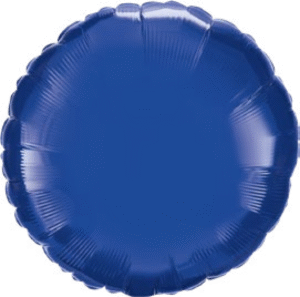 56556 - 18" Sapphire/ Dark Blue Round