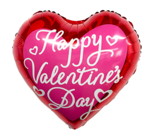 02370 - 18" Valentine Pink on Red