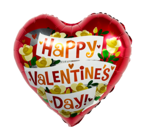 02371 - 18" Valentine Flower Banner