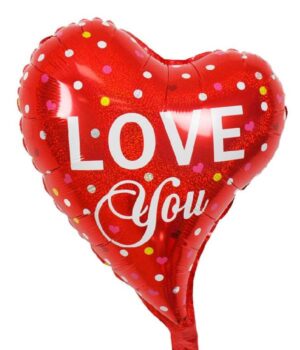 02381 - 18" Love You Melted Heart