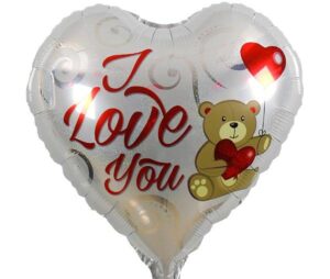 02384 - 18" I Love You Teddy Bear