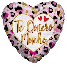 37254 - 18" Te Quiero Mucho Animal Print