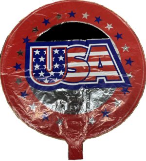 047896 - 18" USA  Patriotic 4th July (Pack of 100 @ .39)