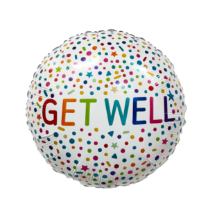 35800* - 18" Get Well Confetti